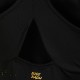 Camiseta Bidi Badu Paris Negro Dorado Mujer