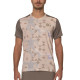 Bidi Badu Paris T-shirt Beige Marrone con Scollo a V