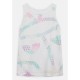 T-shirt Bidi Badu Soliana Rosa Bianco Junior