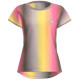 Camiseta Bidi Badu Spectrum Capsleeve Marron Amarillo Mujer