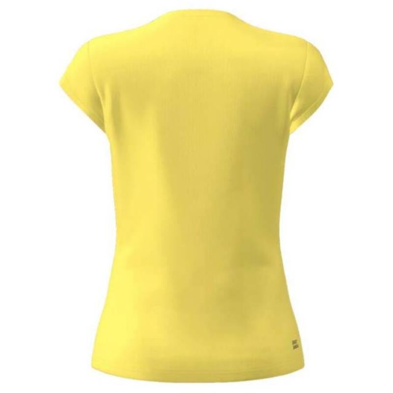 Camiseta Bidi Badu Spectrum Scollo a V Amarillo Mujer