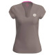 Camiseta Bidi Badu Spectrum Scollo a V Marron Mujer