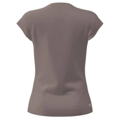 Camiseta Bidi Badu Spectrum Scollo a V Marron Mujer
