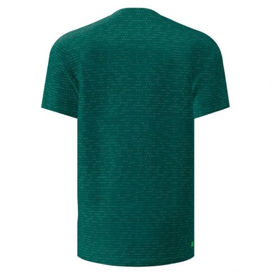 Camiseta Bidi Badu Spike Crew Deux Couleurs Vert Fonce