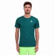 Camiseta Bidi Badu Spike Crew Deux Couleurs Vert Fonce