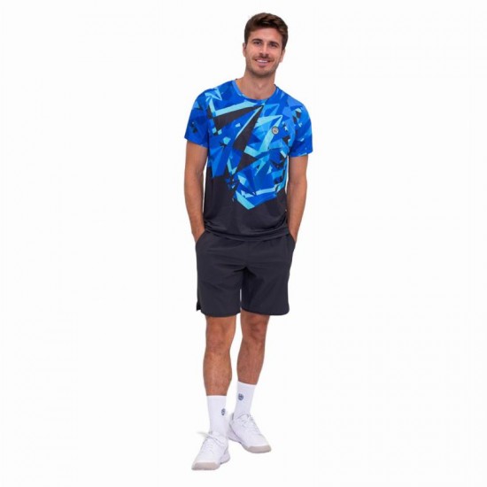 Camiseta Bidi Badu Spike Cinza Escuro Azul