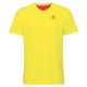 T-shirt bidi badu ted giallo neon rosso