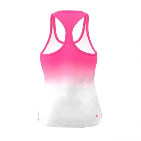 Bidi Badu Tank T-Shirt Gradiant Pink White Junior