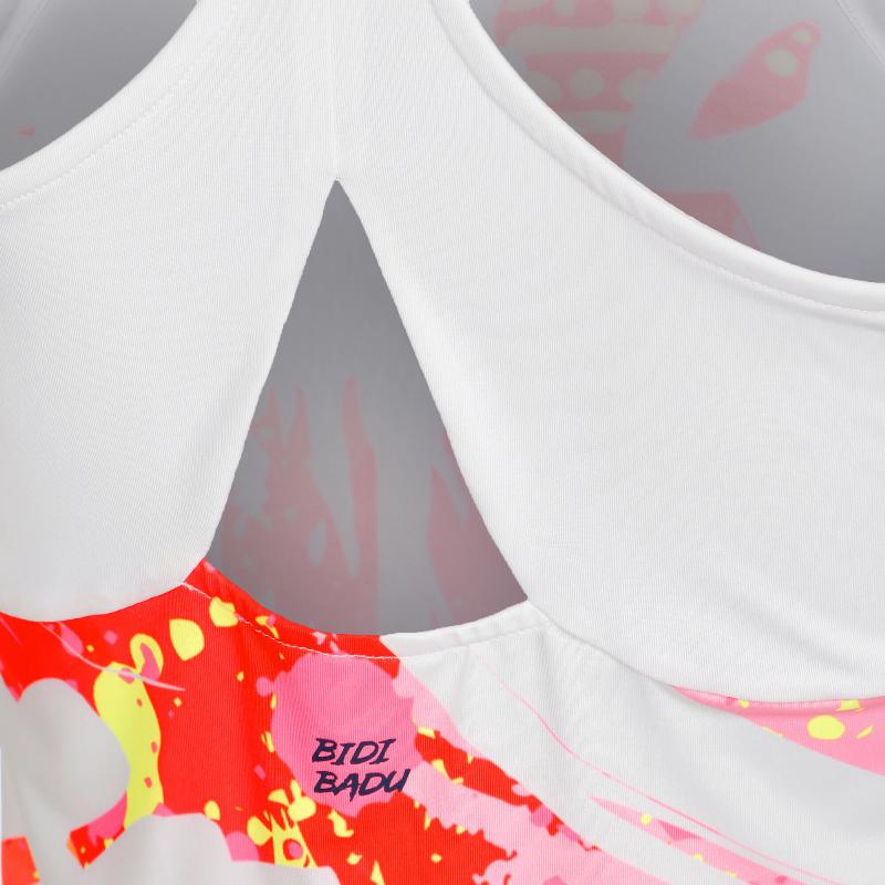 Camiseta Bidi Badu Wild Arts Blanco Mix Junior