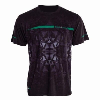 Camiseta Black Crown Atlanta Preto Verde