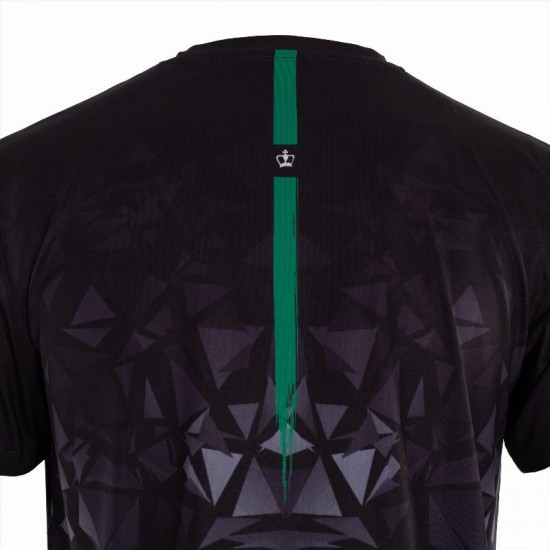 Camiseta Black Crown Atlanta Preto Verde