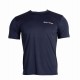 T-shirt bleu marine Couronne Inca noir