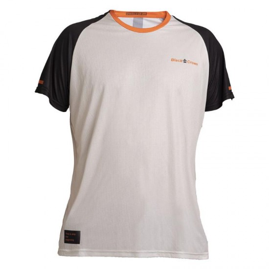 T-Shirt Laranja Creme Coroa Preta Rhodes