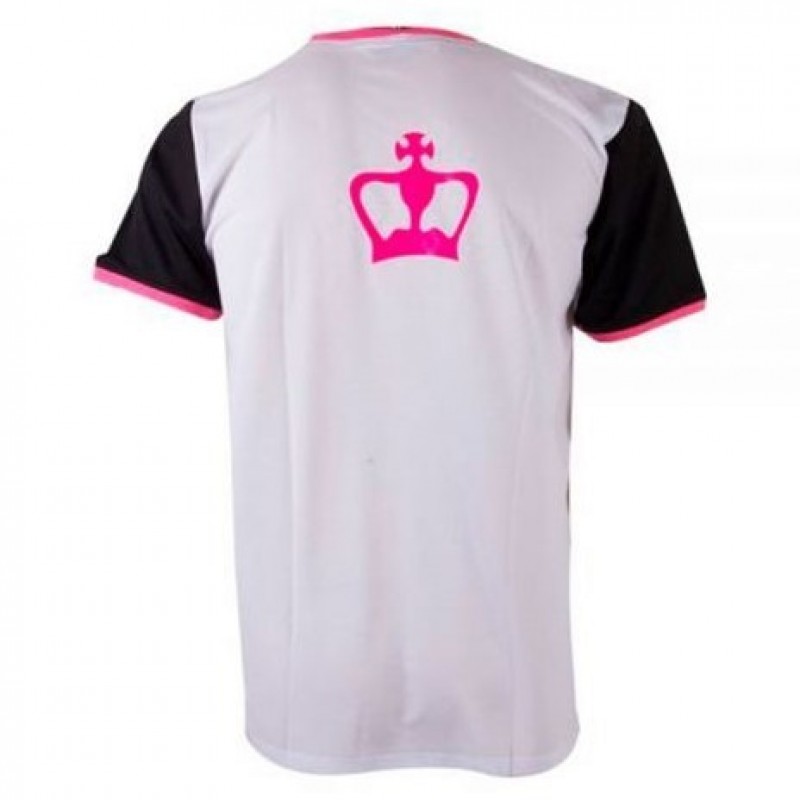 Black Crown T-shirt preto boom branco Junior