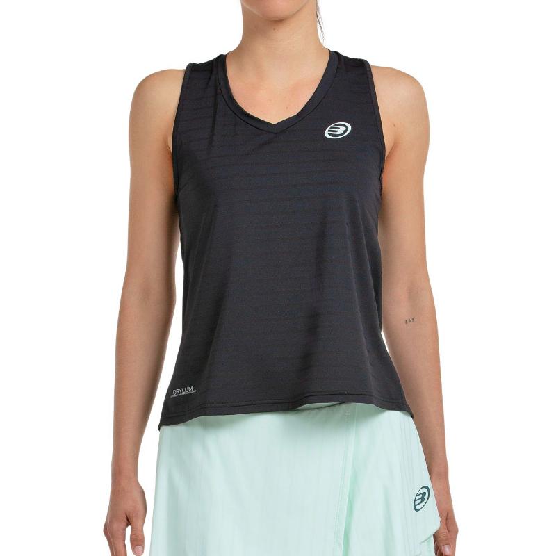 Camiseta Bicolor Preta Bullpadel Adies