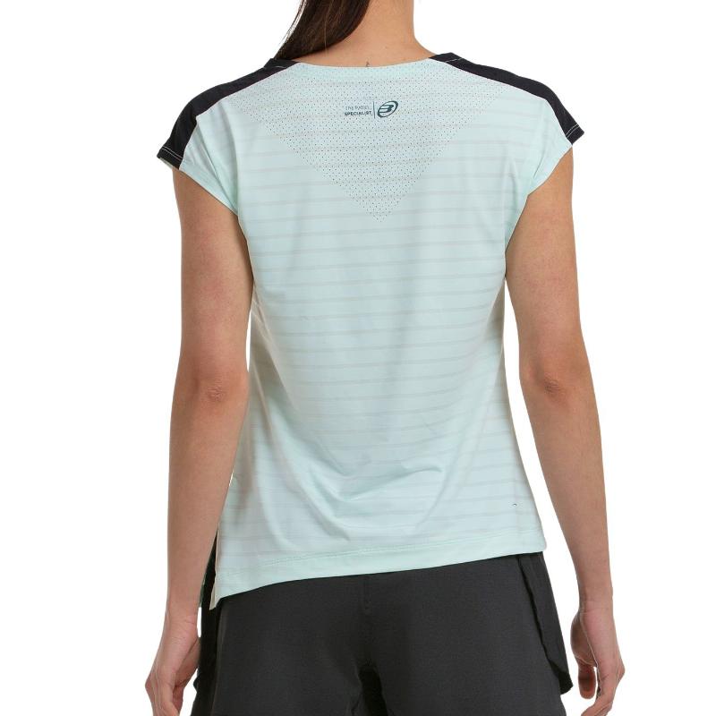 Camiseta bicolor Bullpadel Adoros Water Green