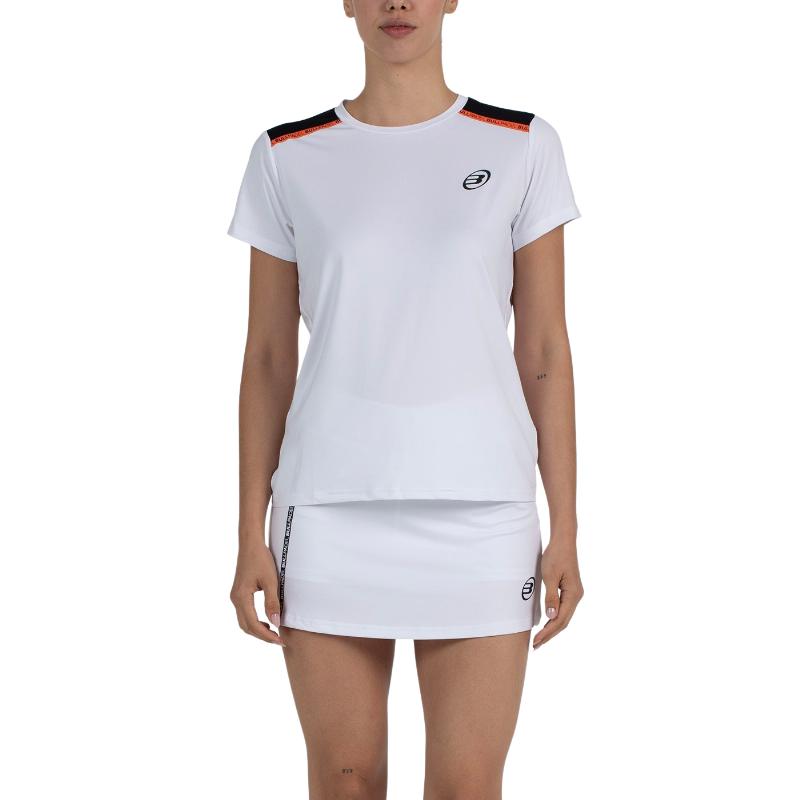 Camiseta Bullpadel Adventure W Blanco
