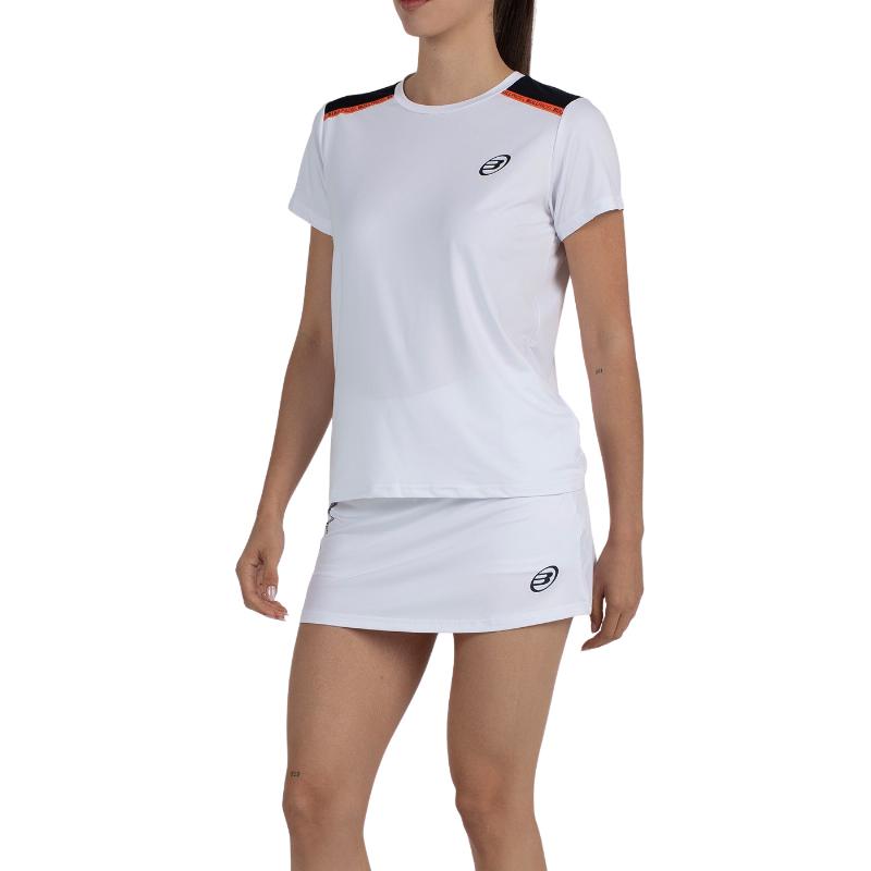 Camiseta Bullpadel Adventure W Blanco