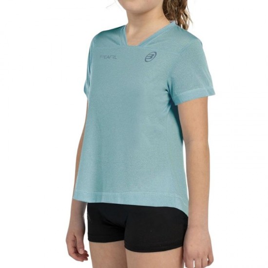 Camiseta Bullpadel Bea Gonzalez 25V Aquamarine Junior