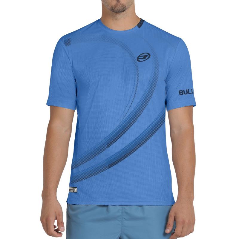 Camiseta Bullpadel Beque Atomic Blue