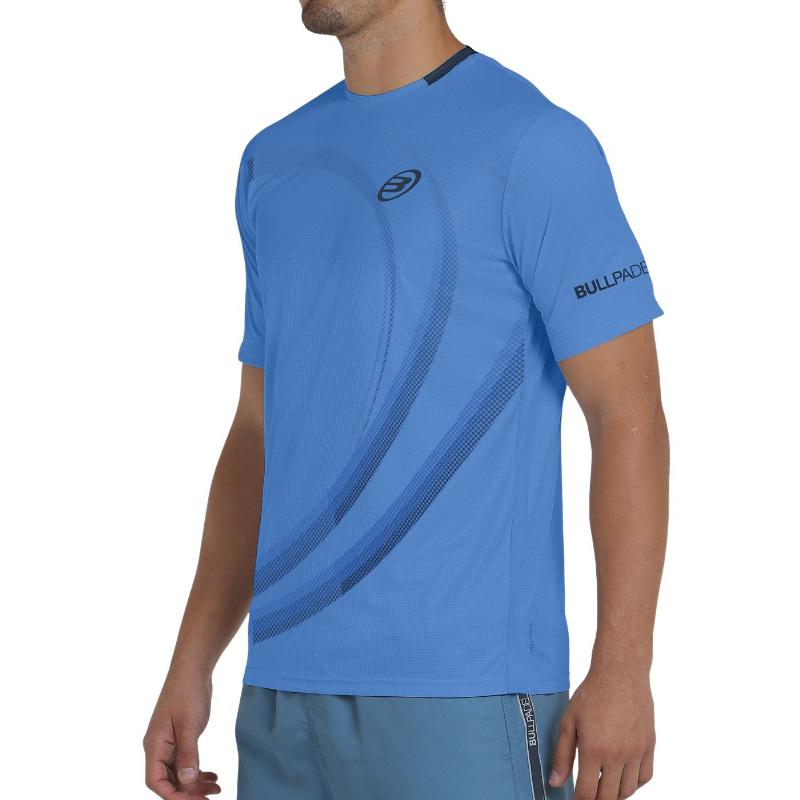 Camiseta Bullpadel Beque Atomic Blue