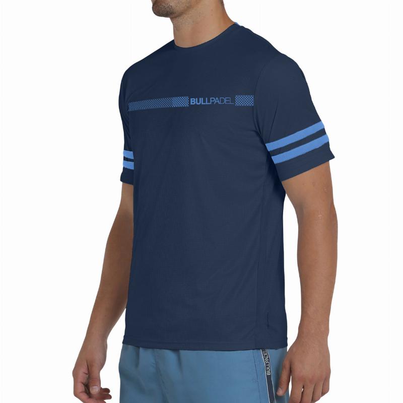 Camiseta Bullpadel Agri?o Azul Marinho