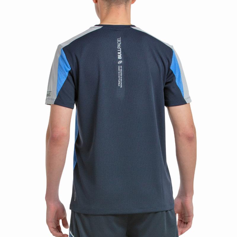 Camiseta Bullpadel Brego Atomic Blue Vigore
