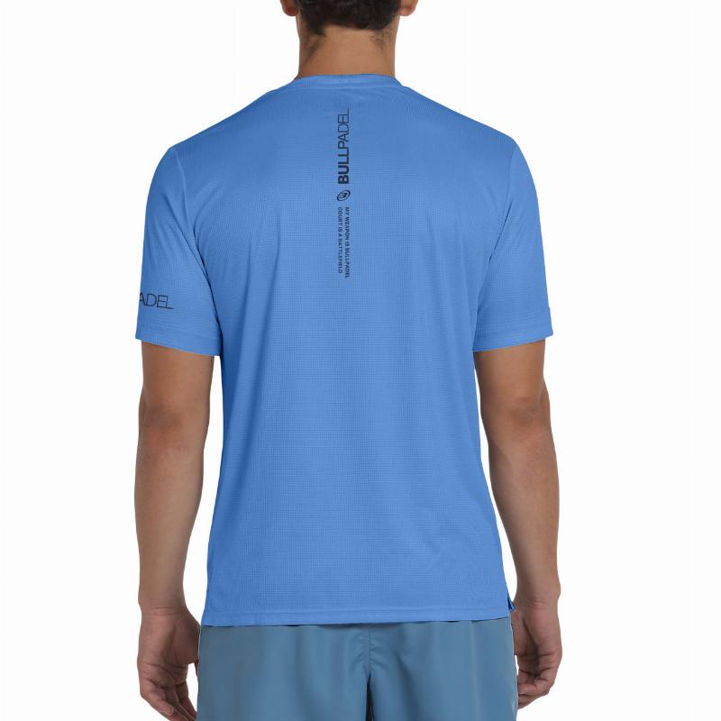 Camiseta Bullpadel Brumo Atomic Blue
