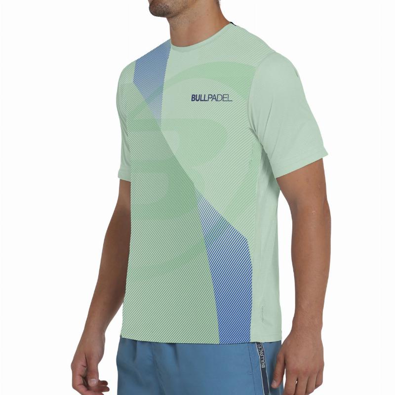 Camiseta Bullpadel Brumo Apple Green