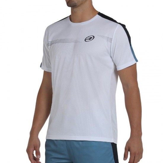 T-shirt Bullpadel Caldel Blanc