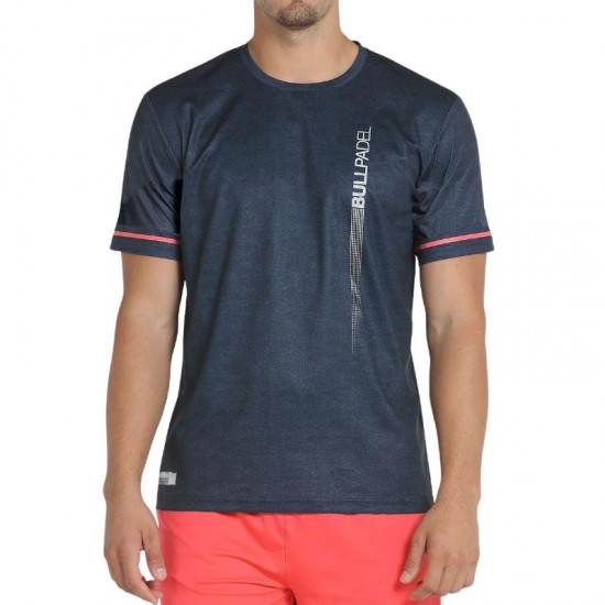 T-Shirt Bullpadel Camari Vigore Bleu Marine