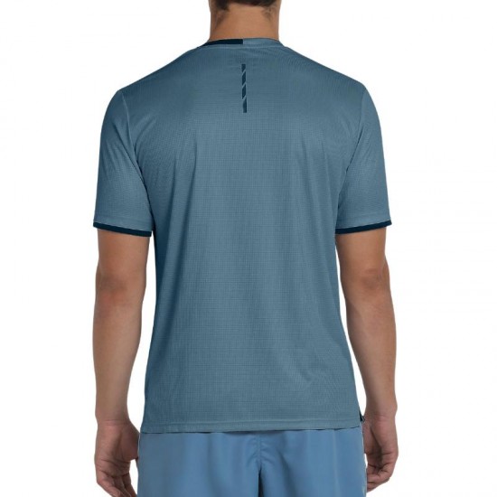 Camiseta Bullpadel Cervan Azul Sombra