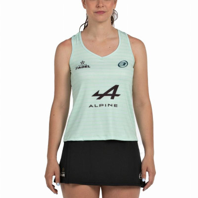 Camiseta Bullpadel Claudia Fernandez Premier Padel Adies Water Green