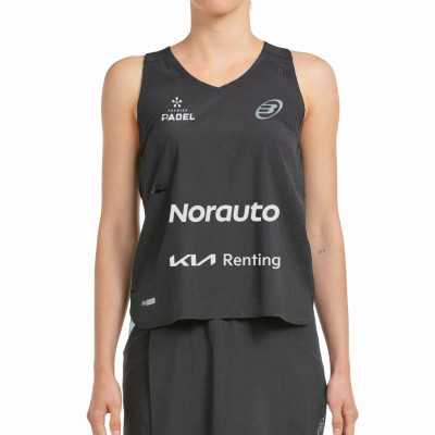 Camiseta Bullpadel Claudia Jensen Premier Padel Finals veste preto