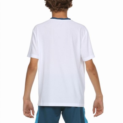 T-shirt junior Bullpadel Cumbal blanc