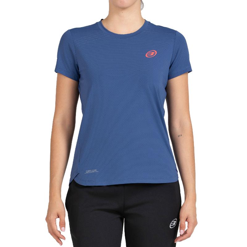 Camiseta Bullpadel Delfi Brea Chamuy Shadow Blue