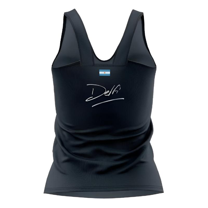 T-shirt Bullpadel Delfi Brea Premier Padel Brete Noir