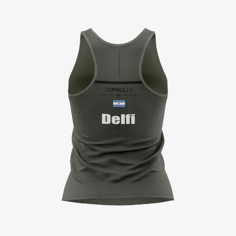 Bullpadel Delfi Brea WPT Olin Kaki T-Shirt 2022