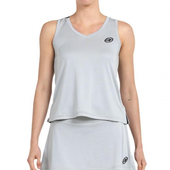 Bullpadel Diles Pearl Grey Bicolor T-Shirt