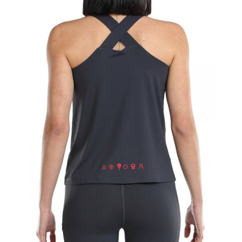 T-Shirt Femme Bullpadel Dilos Gris