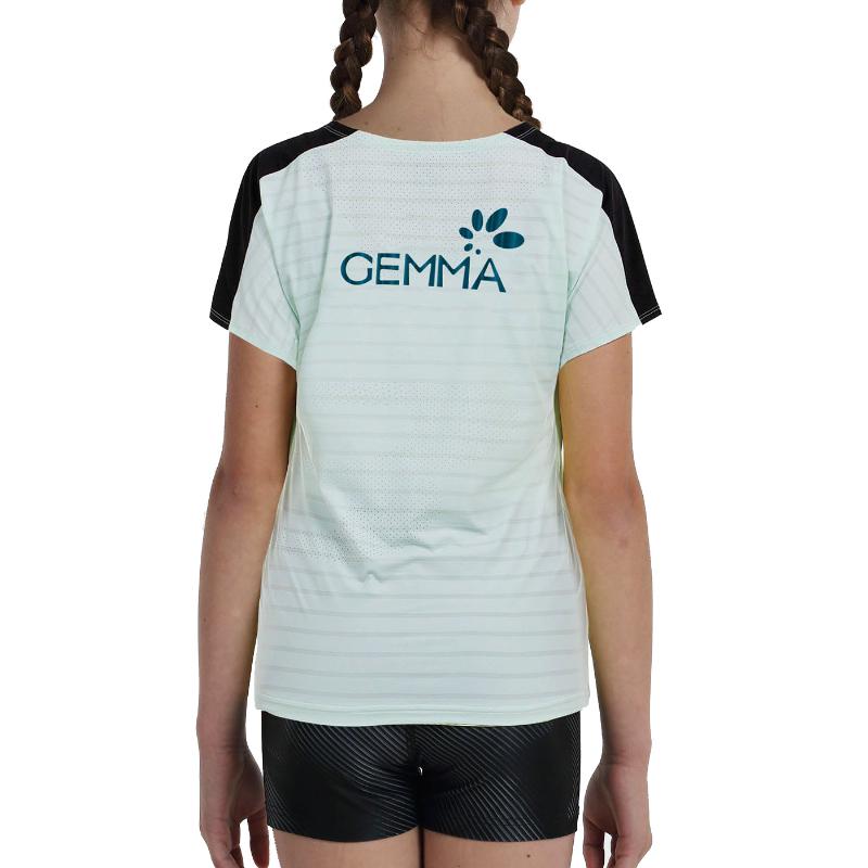 Bullpadel Gemma Triay 25V Water Green Junior T-Shirt