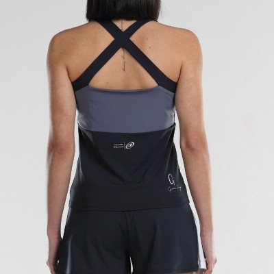 T-shirt Bullpadel Gemma Triay Uselo Bleu Marine