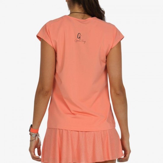 Camiseta bullpadel Gemma Triay Yodar Coral