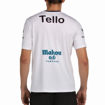 Camiseta Bullpadel Juan Tello Premier Padel Lili Branca