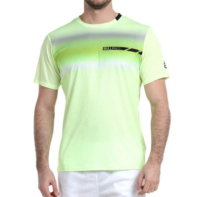 Camiseta Bullpadel Lacar Amarillo Azufre Fluor