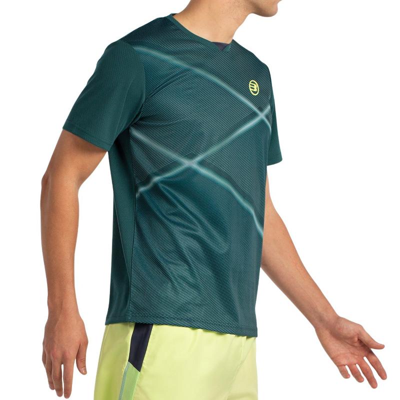 Camiseta Bullpadel Ladra Verde Escuro