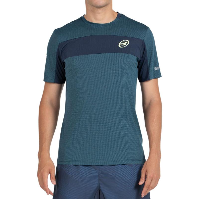 Camiseta Bullpadel Libio Verde Escuro Vigore