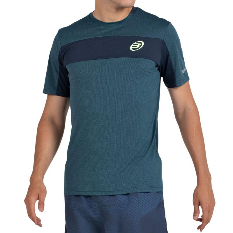 Camiseta Bullpadel Libio Verde Escuro Vigore