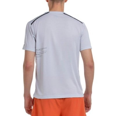 Camiseta Bullpadel Mesia Gris Perla