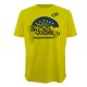 Camiseta Bullpadel Mundial Menores Amarillo Fluor Junior